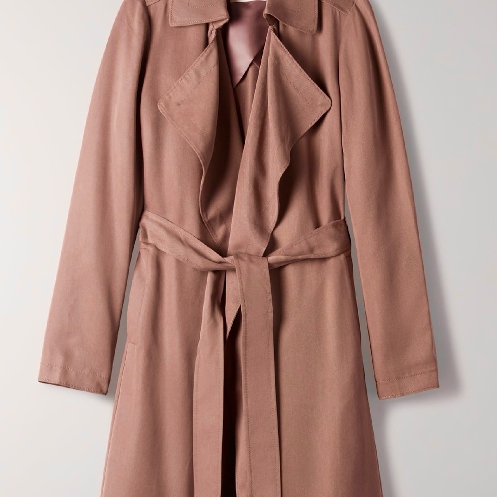 Babaton Mauve Trench Coat